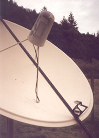 Precision Site and Satellite Finder with Dish Alignment Scale
